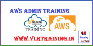 aws online training by vlr training