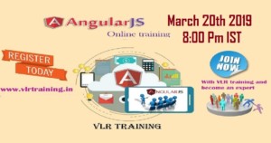 Angular demo by praveen march 20th 8pm ist vlrtraining