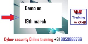 Cyber security Online live demo 19th sept 2019