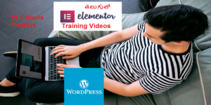 elementor training videos in telugu vlr training twitter