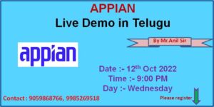 Appina Live Demo in Telugu on 12th Oct 2022