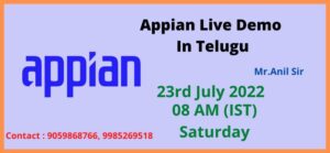 Appian Live Demo In Telugu