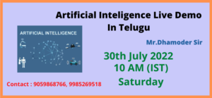 Artificial Inteligence Live Demo In Telugu
