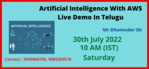 Artificial Intelligence With AWS Live Demo In Telugu