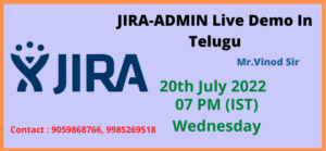 JIRA ADMIN Live Demo In Telugu
