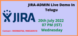 JIRA ADMIN Live Demo In Telugu