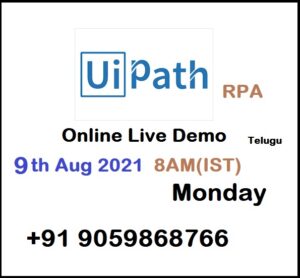 Uipath rpa online live demo