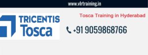 Tosca Online training in hyderabad vlr training
